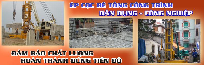 Dịch vụ ép cọc bê tông Đan Phượng đem đến sự chắc chắn cho từng công trình