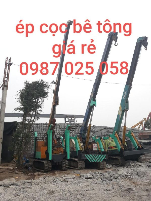 Ép cọc bê tông giá rẻ Hà Nội – đem đến chất lượng công trình tốt và mức giá hợp lý.